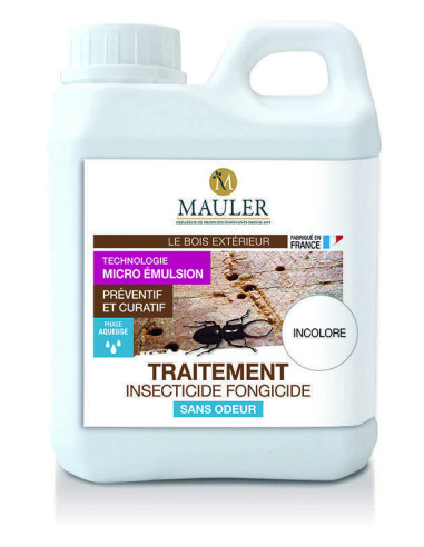 Traitement insecticide fongicide INCOLORE 1L MAULER | PMP Décor