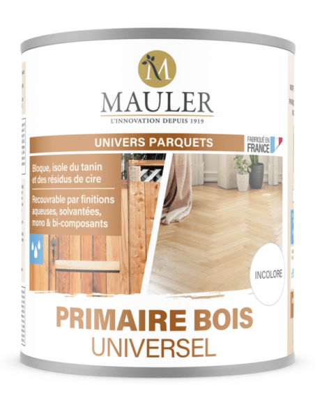Primaire Bois universel Incolore 1L MAULER | PMP Décor