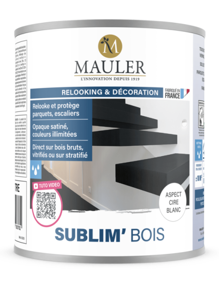 Sublim'Bois sans odeur - Base Neutre à teinter 1L | PMP Décor