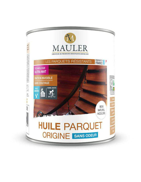 HUILE POUR TECK "LE MOBILIER" MAULER incolore 1L | PMP Décor