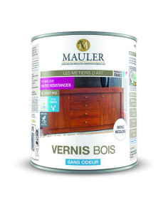 Vernis Bois MAULER Mat incolore 1L | PMP Décor