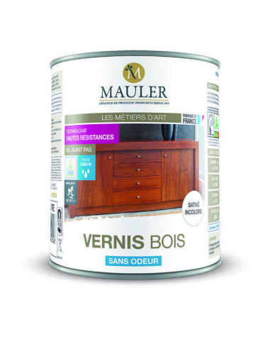 Vernis Bois MAULER Mat incolore 1L | PMP Décor