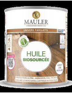HUILE BIOSOURCEE MAULER aspect cire incolore 1L | PMP Décor