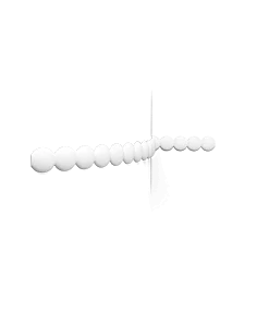 P9903F Flexible Cimaise murale Orac Decor - 7x1,5x116,6cm (h x p x L) - moulure décorative polyuréthane