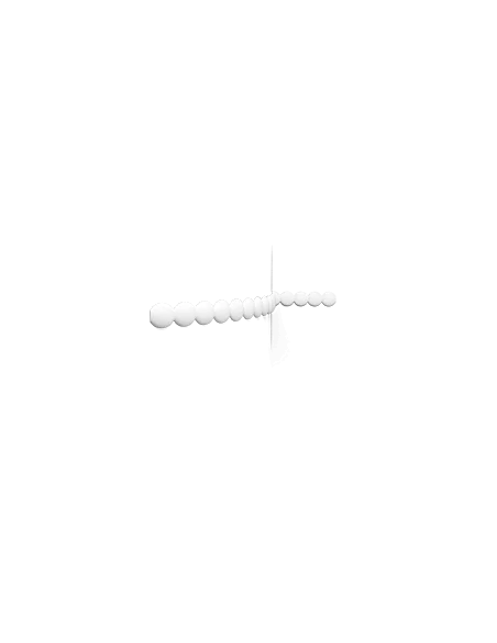 P9903F Flexible Cimaise murale Orac Decor - 7x1,5x116,6cm (h x p x L) - moulure décorative polyuréthane