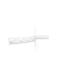 P9902F Flexible Cimaise murale Orac Decor - 7x1,5x200cm (h x p x L) - moulure décorative polyuréthane