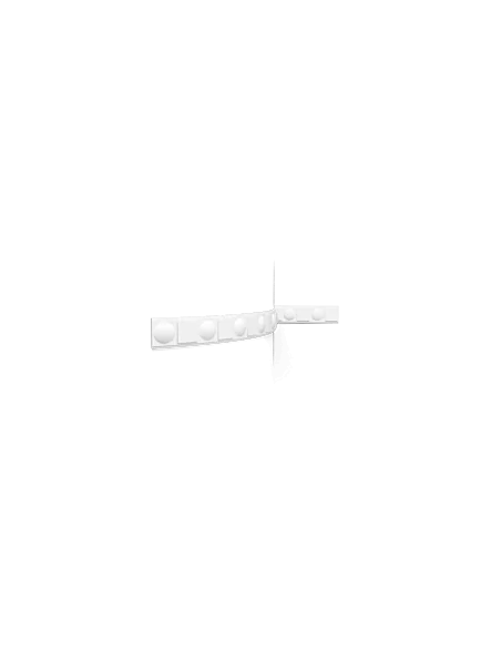 P9902F Flexible Cimaise murale Orac Decor - 7x1,5x200cm (h x p x L) - moulure décorative polyuréthane