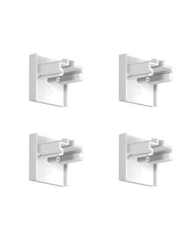 Pack 4 embouts d'arrêt cimaise Click Plafond R40 Newly