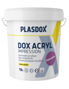 DOX ACRYL IMPRESSION BLC 15L - 30% BLACK FRIDAY | PMP Décor