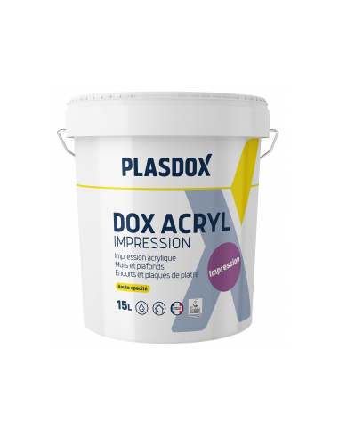 DOX ACRYL IMPRESSION BLC 15L - 30% BLACK FRIDAY | PMP Décor