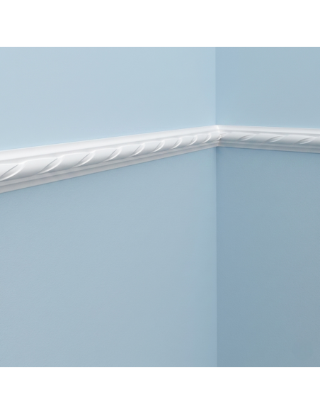 Moulure M312 4 x 1,8 cm - Polyuréthane Cimaises &+