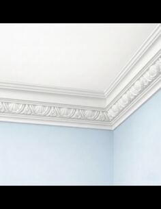 Corniche plafond C251 7 x 5,5 cm - Polyuréthane Cimaises &+