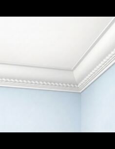 Corniche plafond C208 7,1 x 7,1 cm - Polyuréthane Cimaises &+