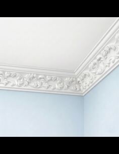 Corniche plafond C189 7 x 7,2 cm - Polyuréthane Cimaises &+