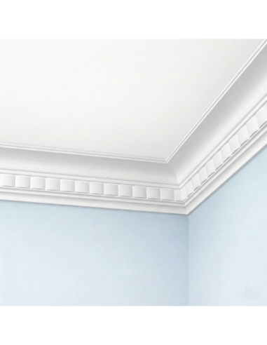 Corniche plafond C175 13,5 x 11,7 cm - Polyuréthane Cimaises &+