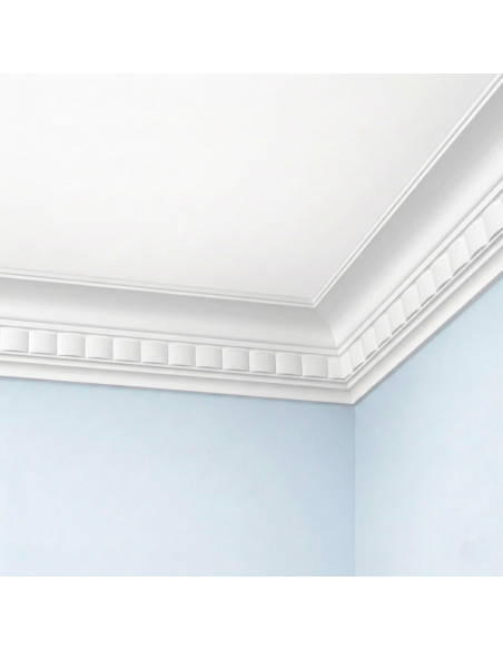 Corniche plafond C175 13,5 x 11,7 cm - Polyuréthane Cimaises &+