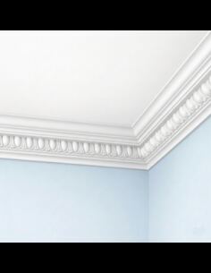 Corniche plafond C116 10 x 9,9 cm - Polyuréthane Cimaises &+
