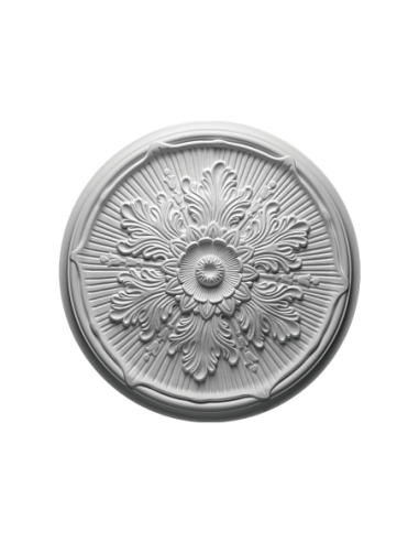 Rosace plafond 52,3 cm R022 - Polyuréthane