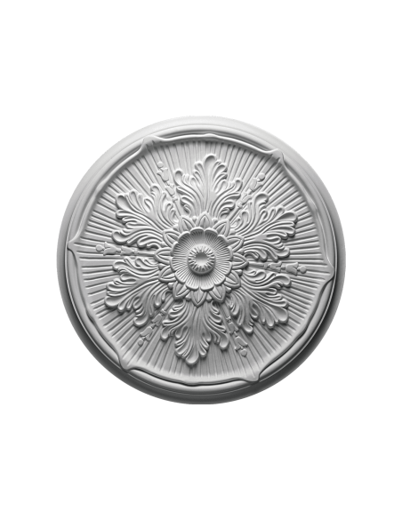 Rosace plafond 52,3 cm R022 - Polyuréthane