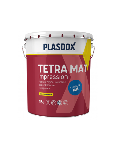 TETRA MAT IMPRESSION BLANC 15L | PMP Décor