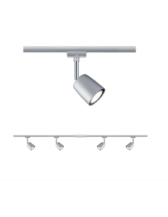 Kit complet Urail Cover avec 4 spots - Eclairage sur Rail plafond Paulmann