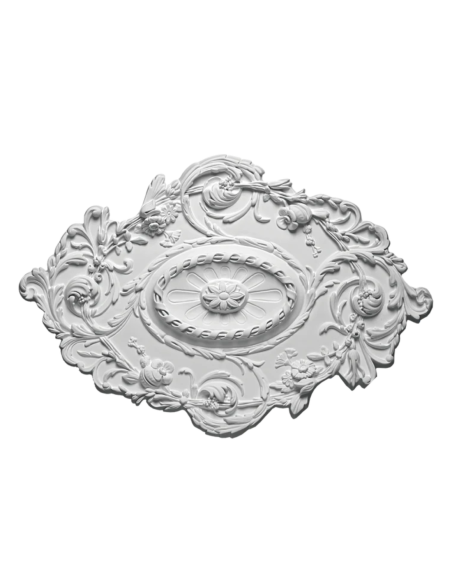 Rosace plafond 53,2 x 76,7 cm R029 - Polyuréthane