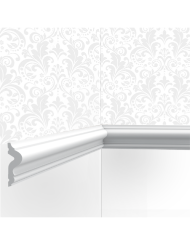 Cimaise / Moulure Cimaises et Plus M05 - 5x1,7x200cm (h x p x L) - moulure décorative polyuréthane