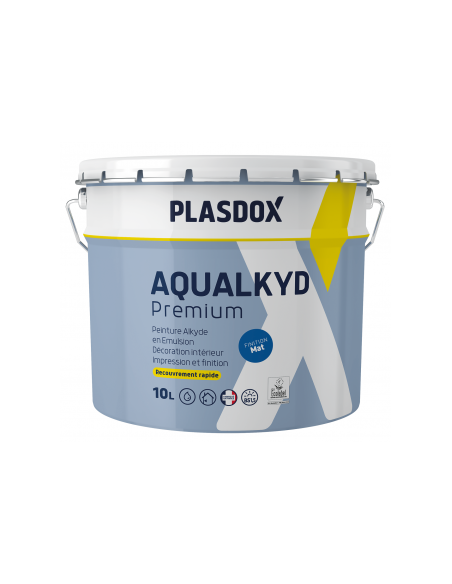 AQUALKYD PREMIUM MAT BLC 3L | PMP Décor