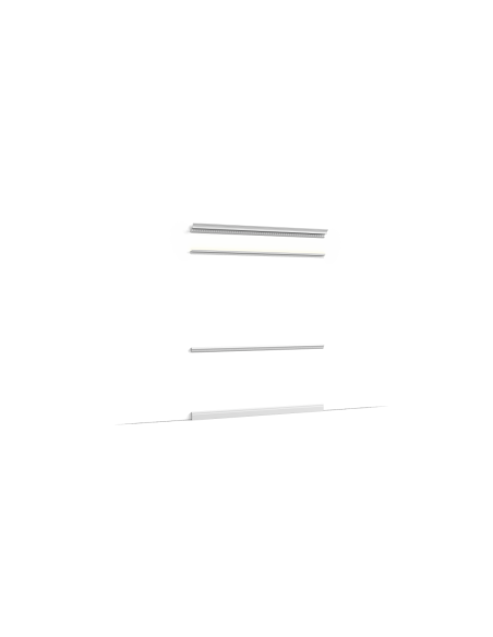 Kit de décoration Burlington Orac N°2 - Corniche + cimaise + encadrement + plinthe sur 2 mètres