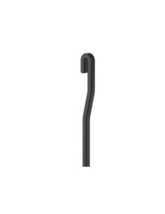 Tige aluminium Noire coudée 4 mm - Accessoire Cimaise Tableau
