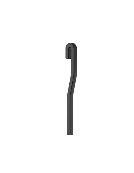 Tige aluminium Noire coudée 4 mm - Accessoire Cimaise Tableau