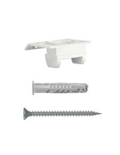 Jeux de fixations trio pour Cimaise Click Up Rail - Multimatériaux - Fixation Cimaise Artiteq