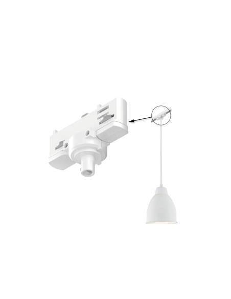 Adaptateur à suspensions universel pour Rail d'éclairage ProRail3 - Paulmann - Eclairage tableau plafond