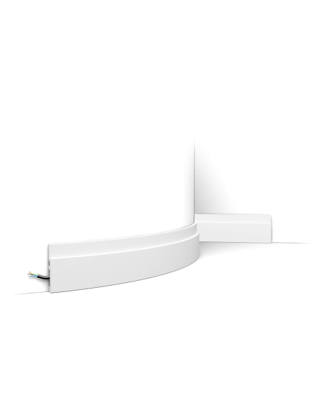SX187F Flexible Plinthe Orac Decor - 7,5x1,2x200cm (h x p x L) - plinthe décorative polymère