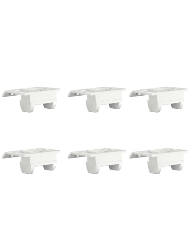 Pack de clips de fixation additionnel pour cimaise Click Up Rail - Fixation Cimaise Artiteq