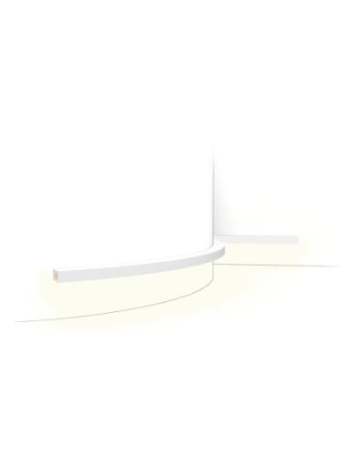CX190F Flexible Corniche plafond pour éclairage indirect Orac Decor - 2x3x200cm (h x p x L) - moulure décorative polymère