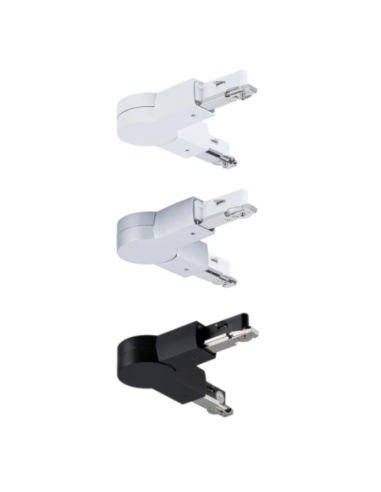 Connecteur angle flexible pour URail Paulmann - Eclairage Tableau sur Rail Plafond