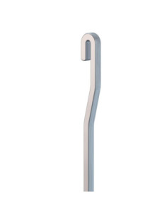 Tige aluminium Grise coudée 4 mm - Accessoire Cimaise Tableau