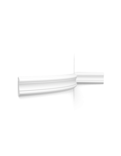 P8040F Flexible Cimaise murale Orac Decor - 10x2x200cm (h x p x L) - moulure décorative polyuréthane