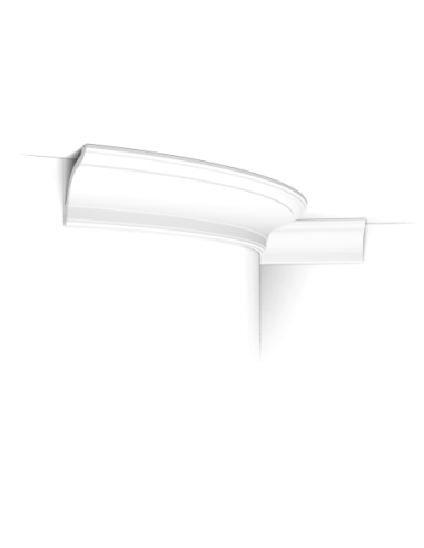 CX127F Flexible Corniche plafond Orac Decor - 9,5x9,5x200cm (h x p x L) - moulure décorative polymère