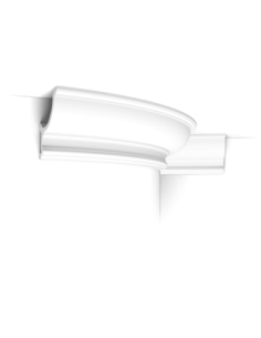 C901F Flexible Corniche plafond pour éclairage indirect Orac Decor - 14,8x12,4x200cm (h x p x L) - moulure décorative polyuré...