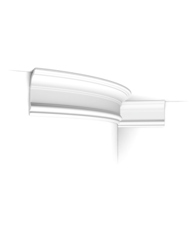 C339F Flexible Corniche plafond Orac Decor - 14x6x200cm (h x p x L) - moulure décorative polyuréthane