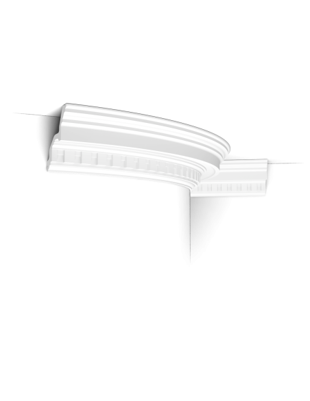 C211F Flexible Corniche plafond Orac Decor - 11,5x11x200cm (h x p x L) - moulure décorative polyuréthane