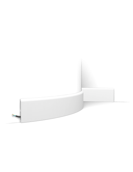 SX184F Flexible Plinthe Orac Decor - 11x1,3x200cm (h x p x L) - plinthe décorative polymère