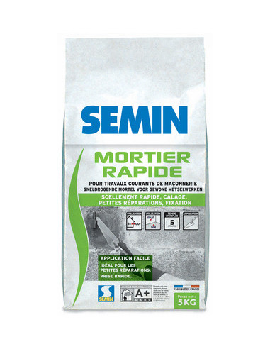 SAC mortier rapide adhésive powder blanc 25kg | PMP Décor