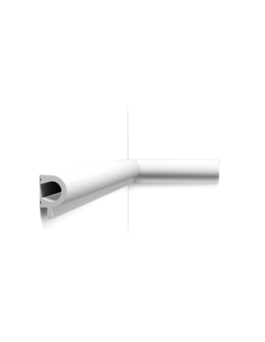 PX169 Profil Base pour Lambris Orac Decor - 3,5x5,5x200cm (h x p x L) - moulure décorative polymère