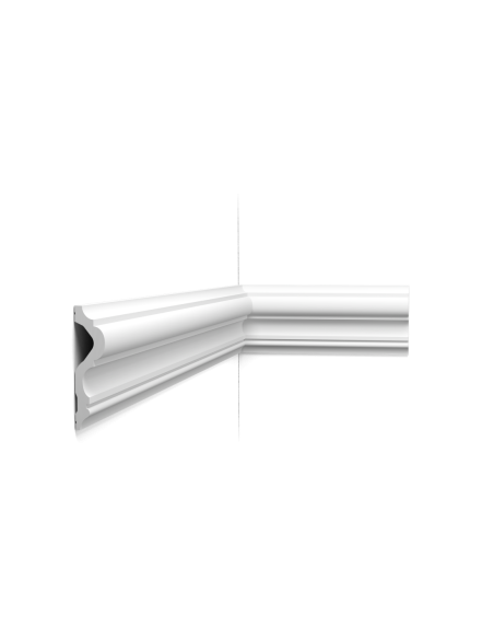 P8050 Cimaise murale Orac Decor - 12x3x200cm (h x p x L) - moulure décorative polyuréthane