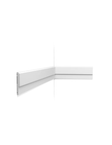 P9900 Cimaise murale Orac Decor - 8x1x200cm (h x p x L) - moulure décorative polyuréthane