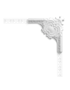 P3020A Cimaise murale Orac Decor - 42,5x4x42,5cm (h x p x L) - moulure décorative polyuréthane