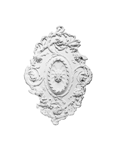 R22 Rosace de plafond Orac Decor - (77x52.5 cm) - moulure décorative polyuréthane